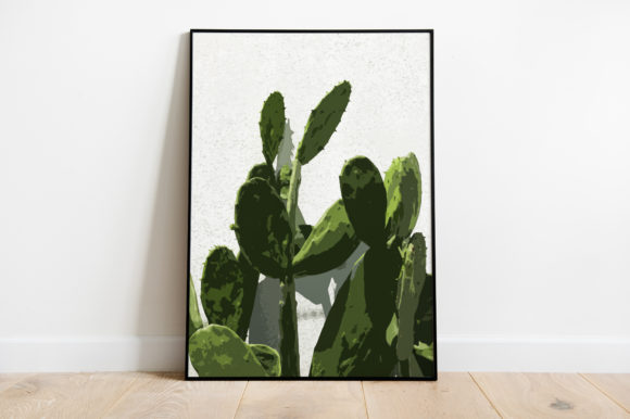 Cactus Tree Poster Watercolor: A Designer’s Real-World Review