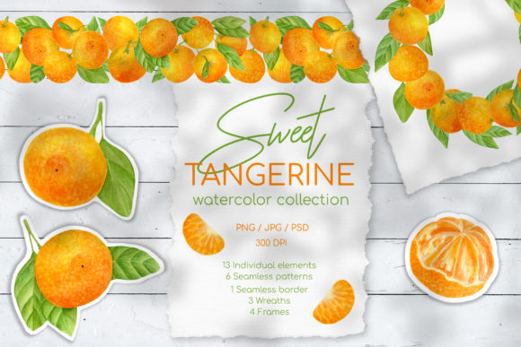 h1Watercolor Tangerine Illustrations: A Fresh Design Asset for Brand Storytelling/h1
