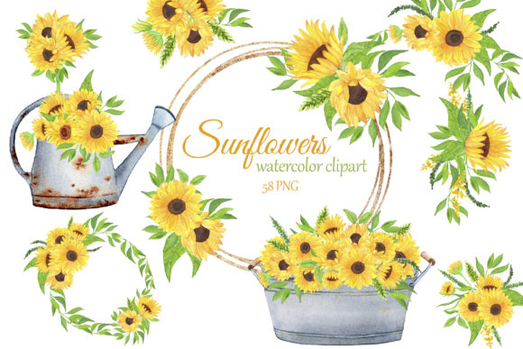 Sunflowers Watercolor Clipart: A Designer’s Honest Review for Real Embroidery Use