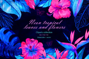 Watercolor Tropical Flowers and Leaves: A Designer’s Real-World Review